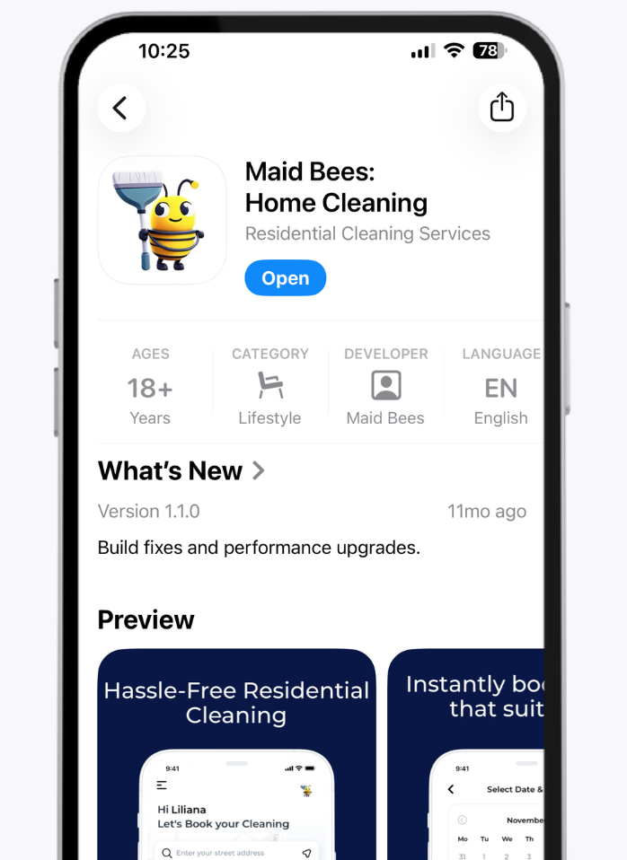 maid bees app